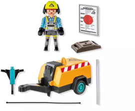 Playmobil 71752 - Bouwvakker met persluchthamer