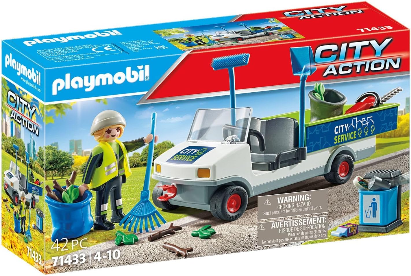Playmobil 71433 - Stadsreiniging met E-voertuig