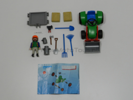 Playmobil 4143 - Multifunctionele Tractor, gebruikt