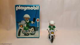 Playmobil 3564x - Politiemotor "Police", gebruikt met doos