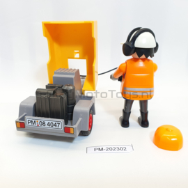 Playmobil 4047 - Bouwvakker met persluchthamer, 2ehands