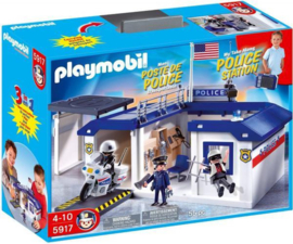 Playmobil 5917 - Meeneem Politiebureau met motor