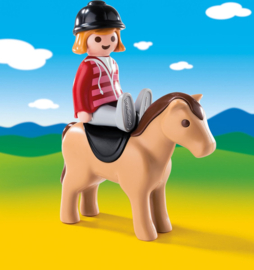 1.2.3. Playmobil 6973 - Ruiter met paard