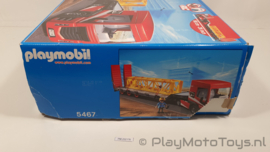 Playmobil 5467 - Zwaar transport vrachtwagen / Truck, 2ehands met doos (B)