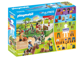 Playmobil 70978 - My Figures: Paarden Boerderij