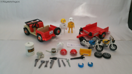 Playmobil 3478 - Racemotor transport, 2ehands