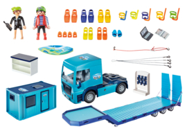 Playmobil 70959 - FunPark dieplader met container