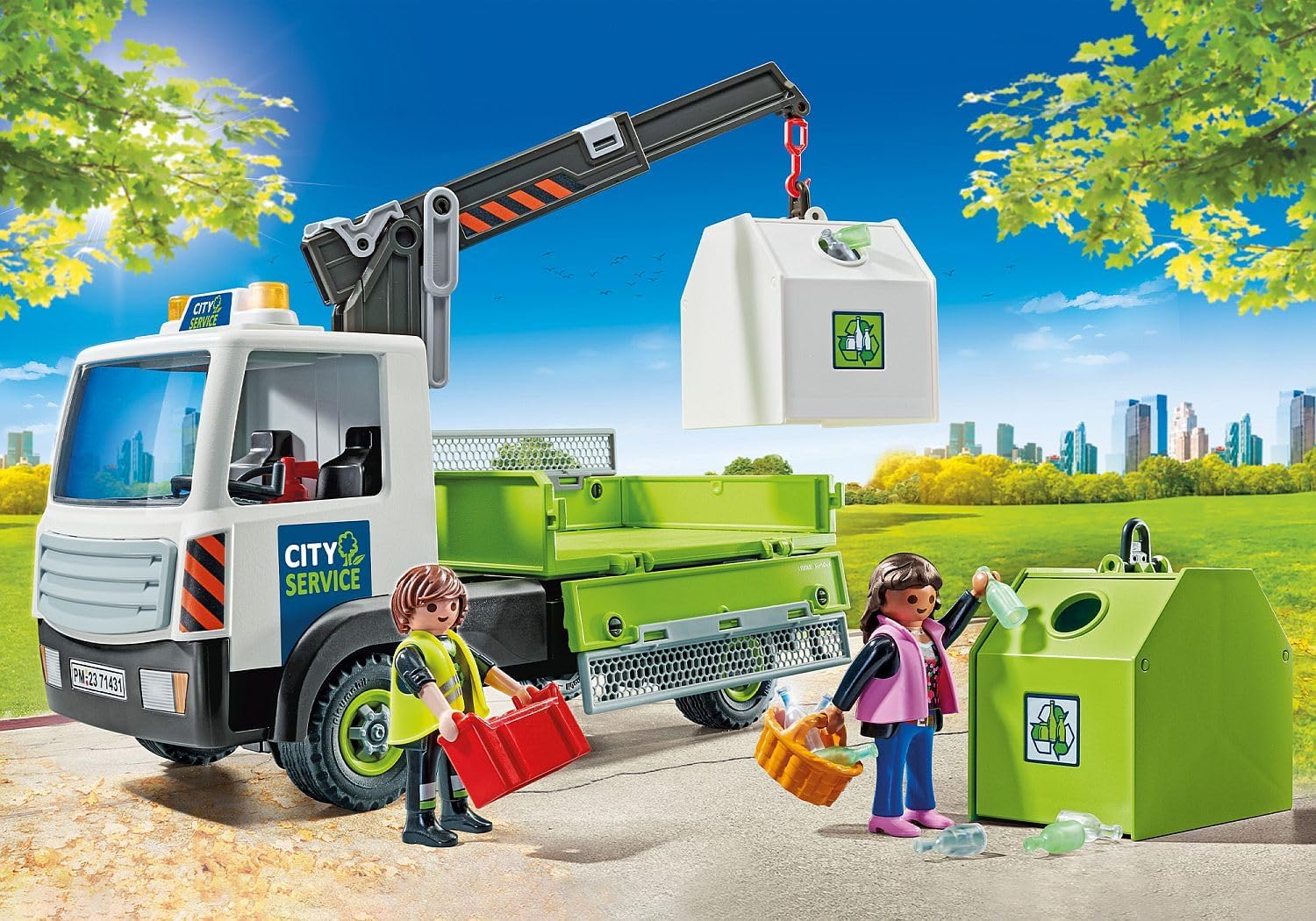 Playmobil 71431 - Glasophaaldienst