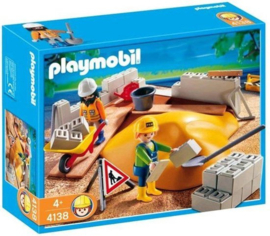 Playmobil 4138 - Compact Set Bouwplaats