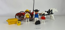 Playmobil 3587 - Western Farm Wagon, gebruikt met doos