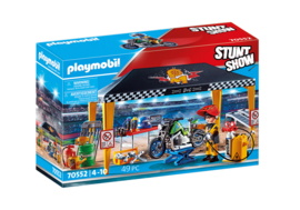 Playmobil 70552 - Stuntshow Werkplaats tent