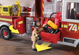 Playmobil 70935 - Brandweerauto: US Tower Ladder