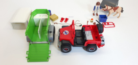 Playmobil 4189 - Paardentransport, gebruikt met doos