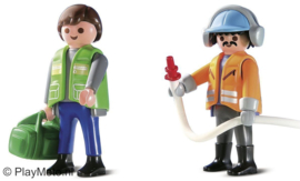 Playmobil 9369 - Sportvliegtuig met servicewagen exclusieve set