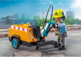 Playmobil 71752 - Bouwvakker met persluchthamer