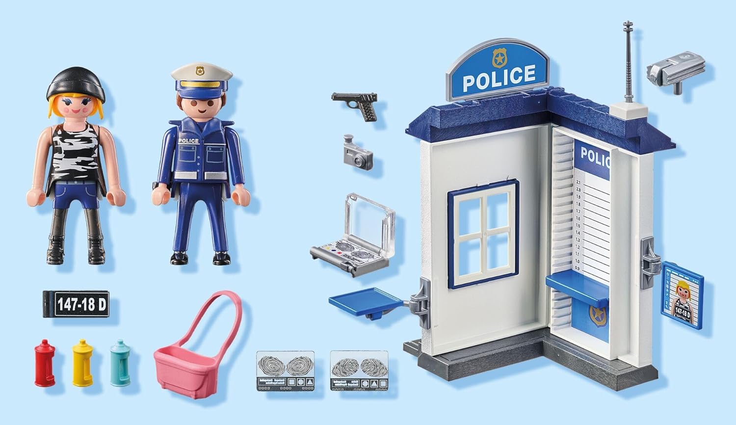 Playmobil 71733 - Politie verhoorkamer