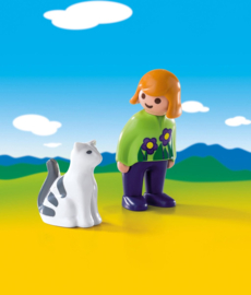 1.2.3. Playmobil 6975 - Verzorgster met kat