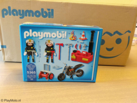 Playmobil 5365 - Brandweerteam met waterpomp