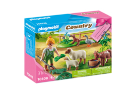 Playmobil 70608 - Kado set Boer met dieren