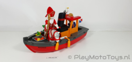 Playmobil 5206 - De Stoomboot van Sinterklaas, gebruikt.