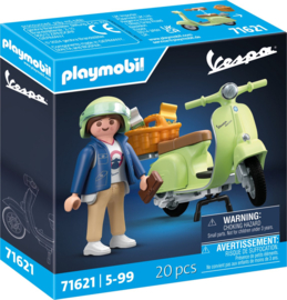 Playmobil 71621 - 1969 Vespa 150 Sprint Veloce, lichtgroen