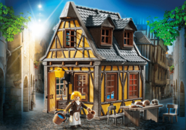 Playmobil 70957 - Historisch gele vakwerkhuis