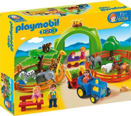 1.2.3. Playmobil 6754 - Grote dierentuin
