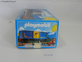 Playmobil 4114 - Open vrachtwagon met doos (gebruikt)