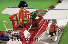 Playmobil 9369 - Sportvliegtuig met servicewagen exclusieve set