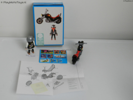 Playmobil 3831 - Chopper met berijder, 2ehands