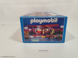 Playmobil 3866 - Avonturen watervliegtuig, 2ehands met doos