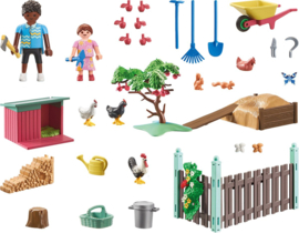 Playmobil 71510 - Kleine kippenboerderij in de tuin van het kleine huis