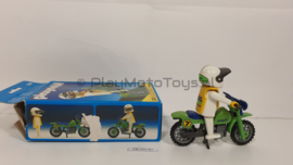 Playmobil 3301 - Jumper Motocrosser, 2ehands met doos