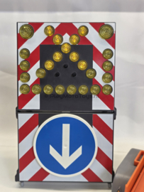 Playmobil 4049 - Pijlwagen met licht, gebruikt.