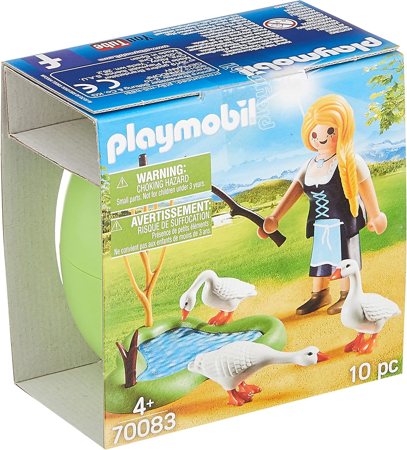 Playmobil 70083 - Ganzenhoedster in groen Paasei