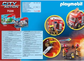 Playmobil 71233 - Fire Truck met licht en geluid