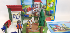 Playmobil 6929 - Paardenwasplaats, 2ehands met doos