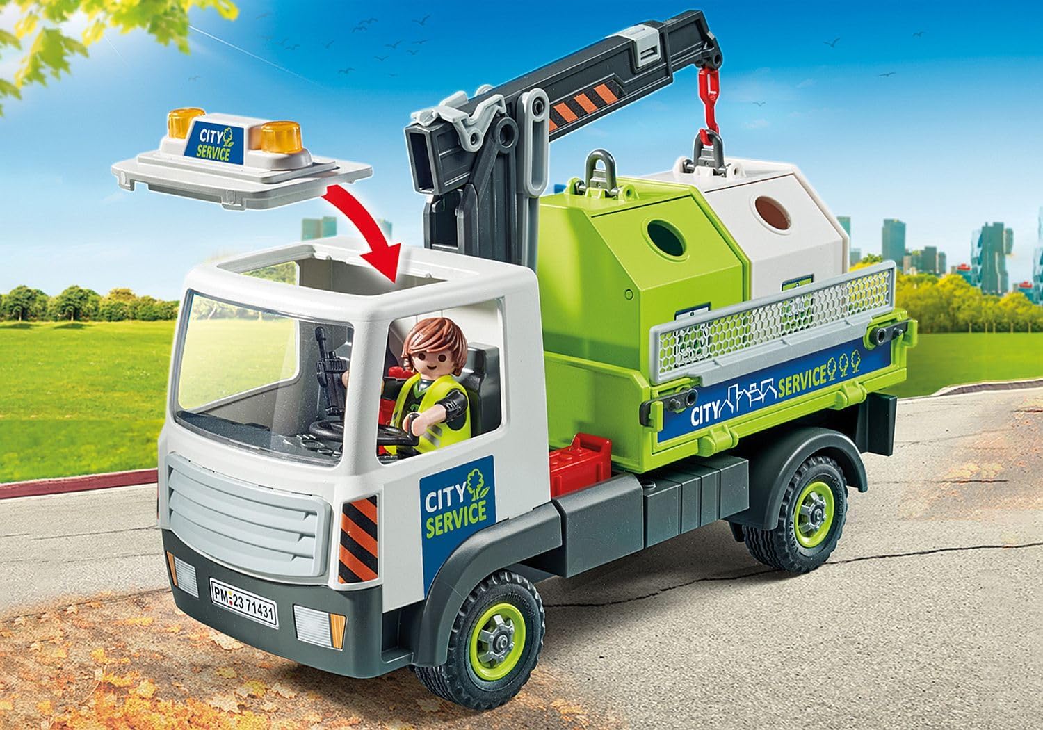 Playmobil 71431 - Glasophaaldienst
