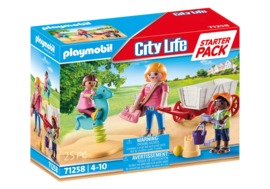 Playmobil 71258 - Starterpack opvoeder met bolderwagen