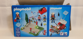 Playmobil 5169 - Brandweer compact set 40-jarig jubileum, 2ehands