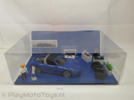 Playmobil 5991 - Porsche 911 Targa 4S, WINKEL- / SHOP Vitrine