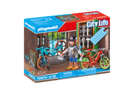 Playmobil 70674 - Kado set E-bike werkplaats