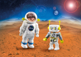 Playmobil 70991 - DuoPack ESA-astronaut en ROBert