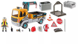 Playmobil 71750 - Vrachtwagen met kraan / Kiepwagen