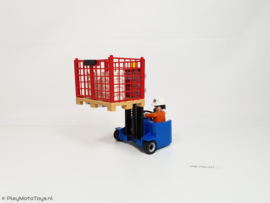 Playmobil 5257 - Mini heftruck met palletkooi, gebruikt