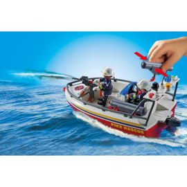 Playmobil 71569 - Brandweer blusactie op het water