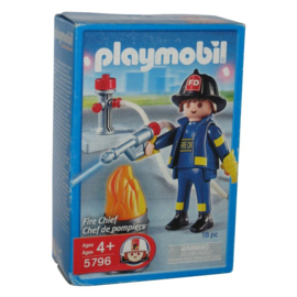 Playmobil 5796 - Fire Chief / Brandweer chef