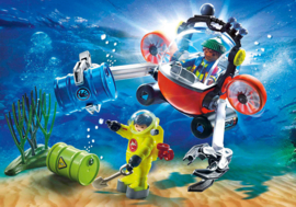 Playmobil 70142 - Milieu-Duikteam met duikboot
