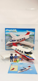 Playmobil 6081 - Passagiers vliegtuig, gebruikt & compleet.