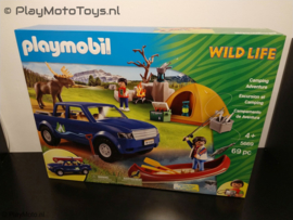 Playmobil 5669 - Wildlife Camping Adventure, Exclusive